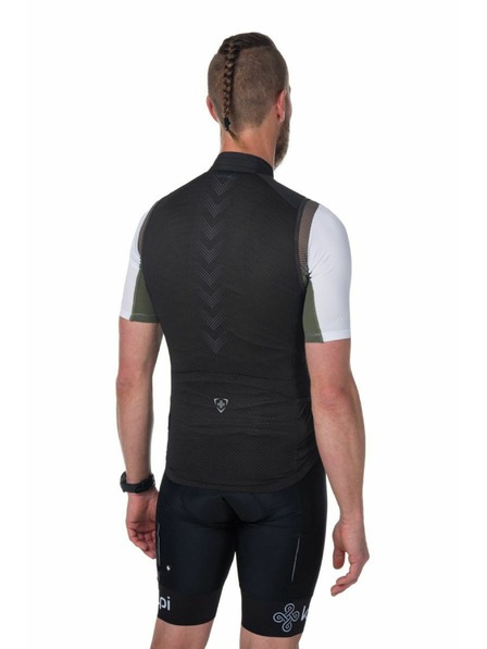 Kilpi Muški biciklistički prsluk Kilpi FLOW-M Crni