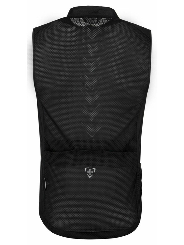 Kilpi Muški biciklistički prsluk Kilpi FLOW-M Crni