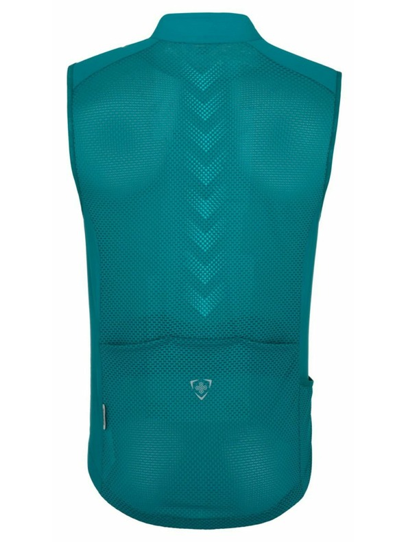 Kilpi Muški biciklistički prsluk Kilpi FLOW-M Tirkizni