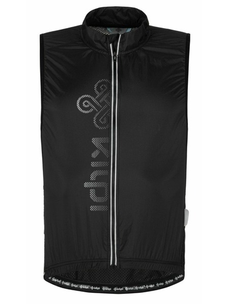 Kilpi Muški biciklistički prsluk Kilpi FLOW-M Crni