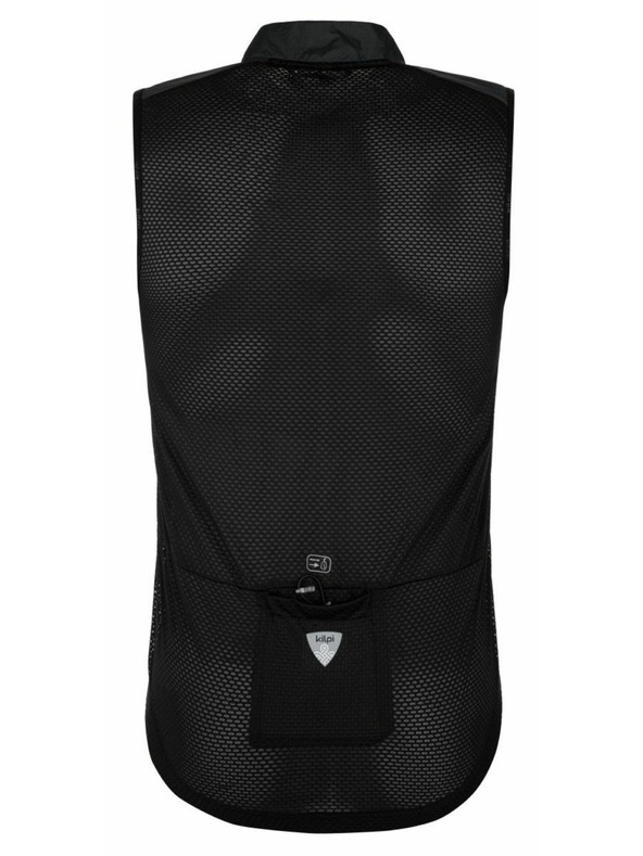 Kilpi Muški biciklistički prsluk Kilpi FLOW-M Crni