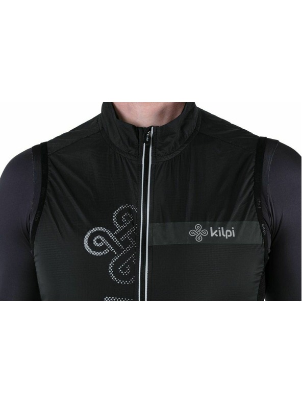 Kilpi Muški biciklistički prsluk Kilpi FLOW-M Crni