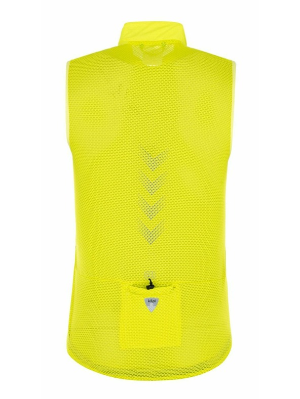 Kilpi Muški biciklistički prsluk Kilpi FLOW-M Svijetlozeleni