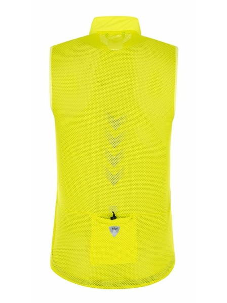 Kilpi Muški biciklistički prsluk Kilpi FLOW-M Svijetlozeleni