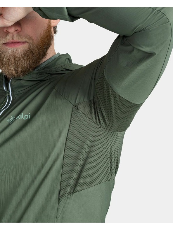 Kilpi Muška outdoor i trkaća vjetrovka Kilpi ROSA-M Tamnozelena