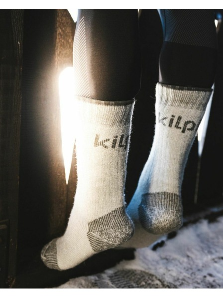 Kilpi Vunene čarape Kilpi LECCO-U Svijetlo siva