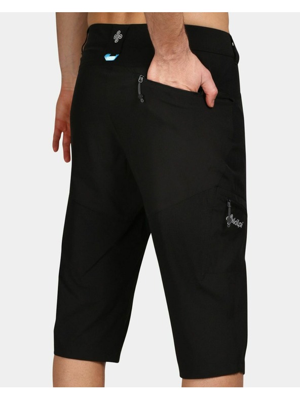 Kilpi Muške outdoor 3/4 hlače Kilpi OTARA-M Crna