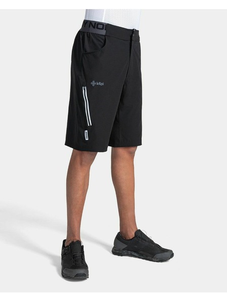 Kilpi Muške biciklističke kratke hlače Kilpi TRACKEE-M Crna