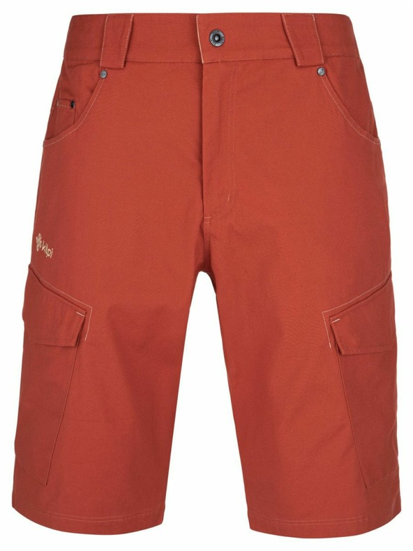Kilpi Muške pamučne kratke hlačice Kilpi BREEZE-M Tamnocrvena
