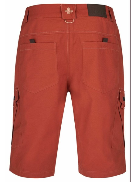 Kilpi Muške pamučne kratke hlačice Kilpi BREEZE-M Tamnocrvena