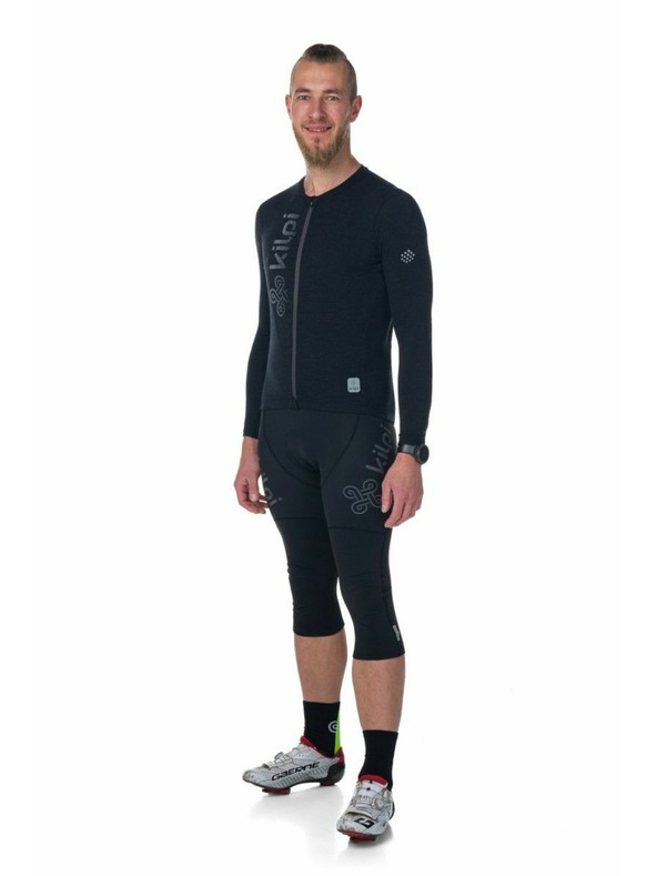 Kilpi Muške 3/4 biciklističke tajice Kilpi ARENAL-M Crna
