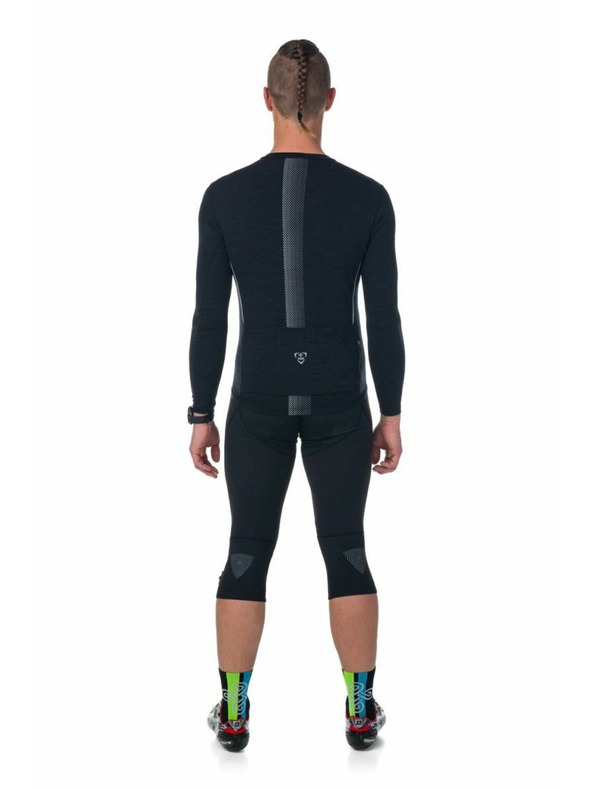 Kilpi Muške 3/4 biciklističke tajice Kilpi ARENAL-M Crna