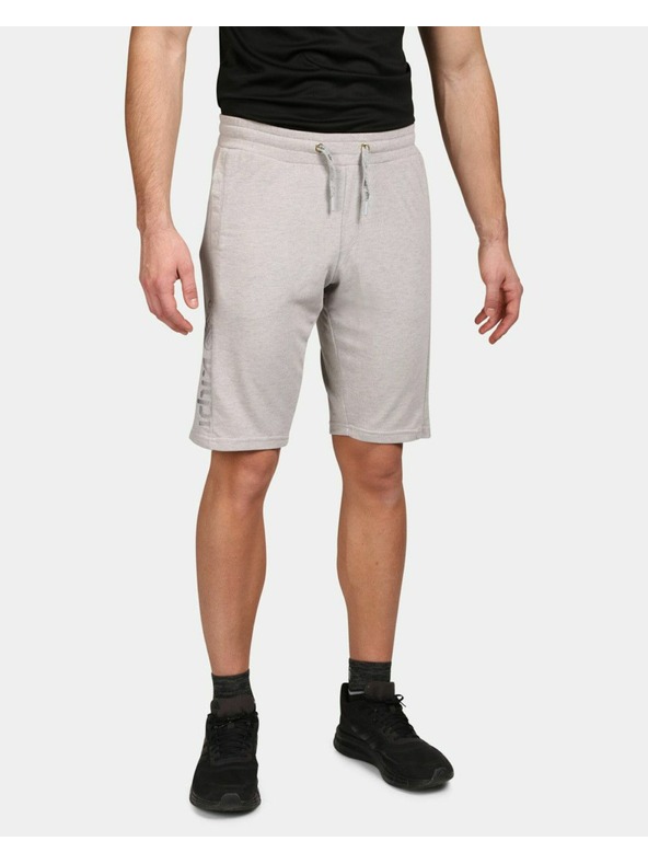 Kilpi Muške pamučne kratke hlače Kilpi TUSCON-M Svijetlosiva