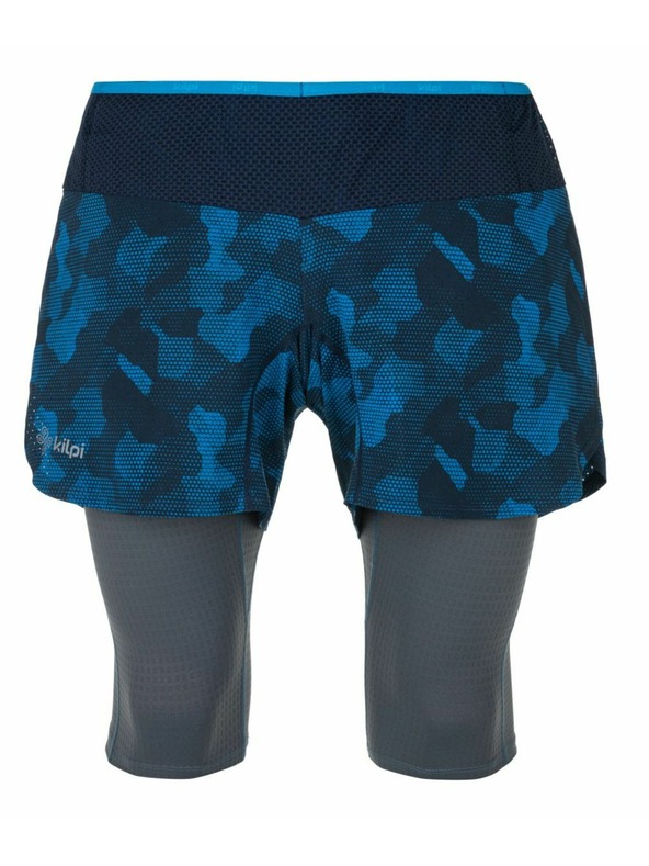Kilpi Muške 2-u-1 trčeće kratke hlačice Kilpi BERGEN-M Tamnoplava