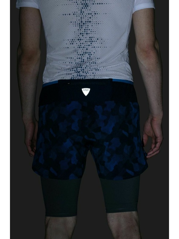 Kilpi Muške 2-u-1 trčeće kratke hlačice Kilpi BERGEN-M Tamnoplava