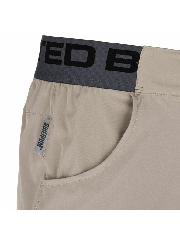 Kilpi Muške biciklističke kratke hlačice Kilpi TRACKEE-M Bež