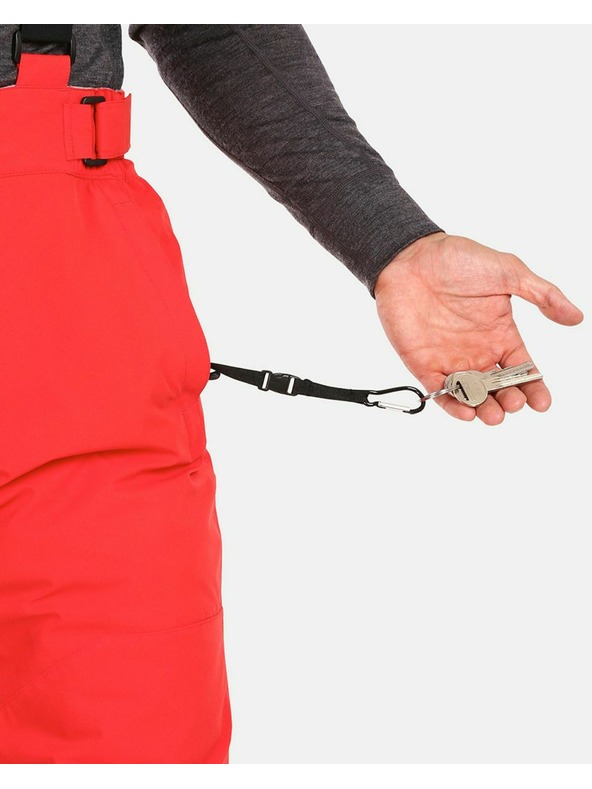 Kilpi Muške skijaške hlače Kilpi MIMAS-M Crvena