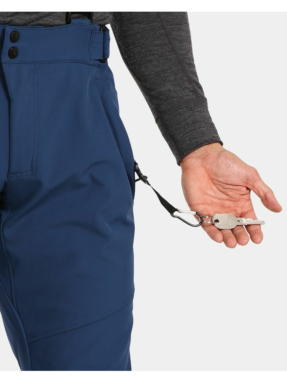Kilpi Muške softshell skijaške hlače Kilpi RHEA-M Tamnoplave