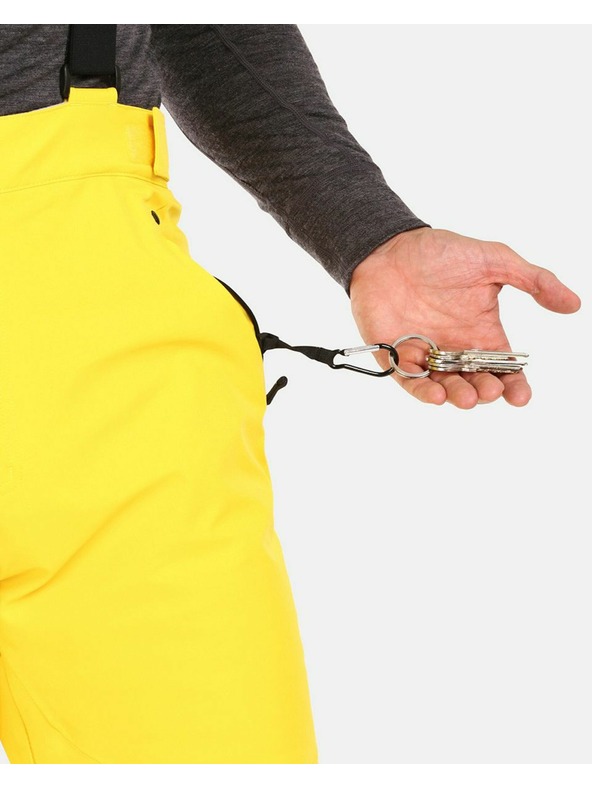 Kilpi Muške skijaške hlače Kilpi METHONE-M Žuta