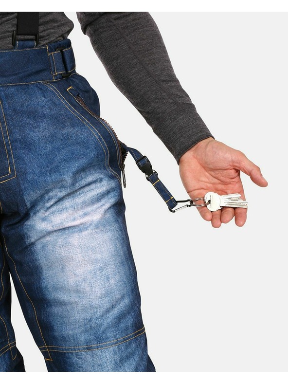 Kilpi Muške skijaške hlače Kilpi DENIMO-M Tamno plava