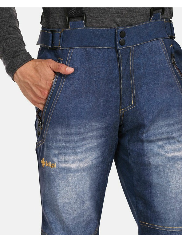 Kilpi Muške softshell skijaške hlače Kilpi JEANSO-M Tamnoplave