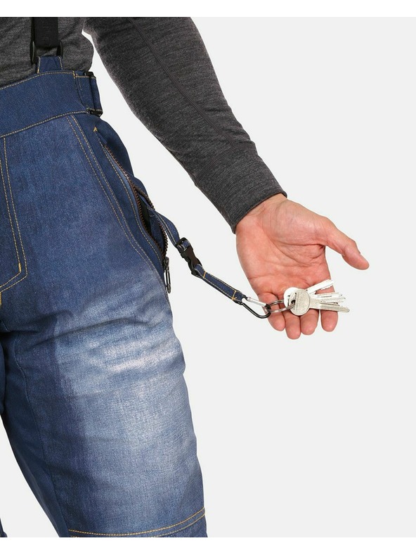 Kilpi Muške softshell skijaške hlače Kilpi JEANSO-M Tamnoplave