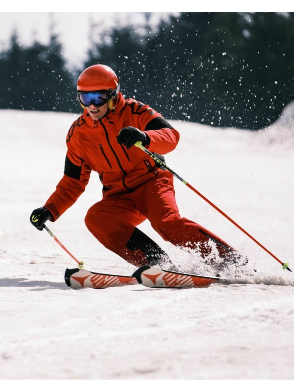 Kilpi Muške skijaške hlače Kilpi METHONE-M Crvena