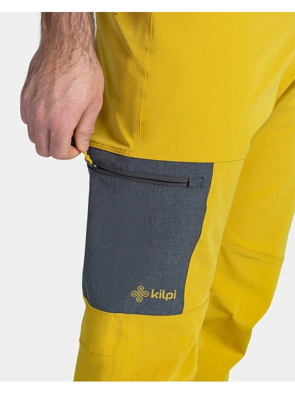 Kilpi Muške outdoor hlače Kilpi LIGNE-M Zlatna