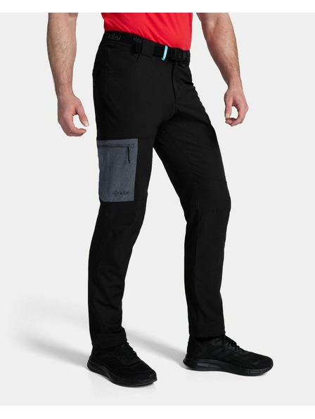 Kilpi Muške vanjske hlače Kilpi LIGNE-M Black