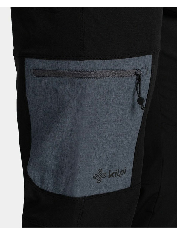 Kilpi Muške vanjske hlače Kilpi LIGNE-M Black