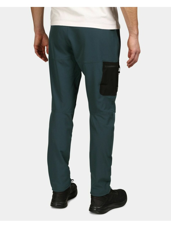 Kilpi Muške vanjske hlače Kilpi LIGNE-M tamnozelene