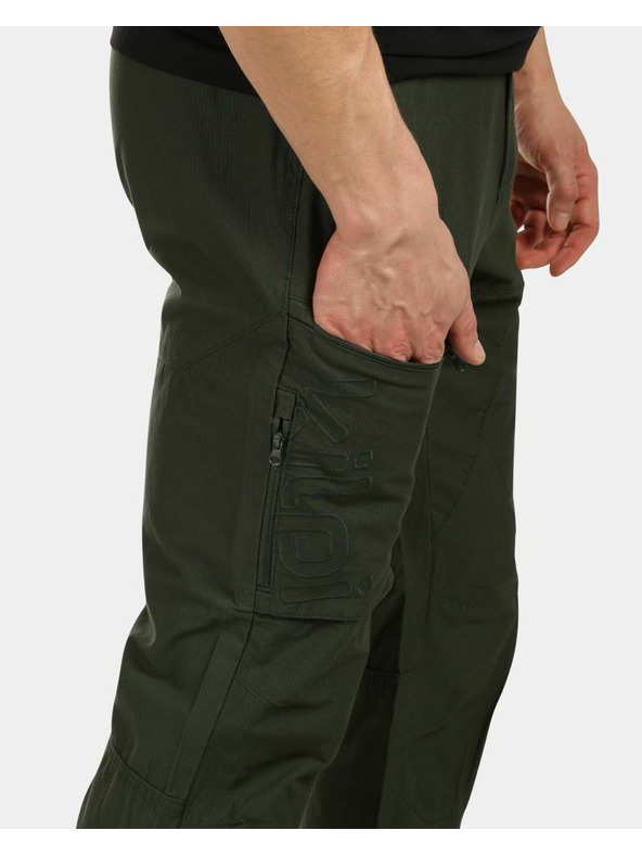 Kilpi Muške outdoor hlače Kilpi JASPER-M Tamno zelena