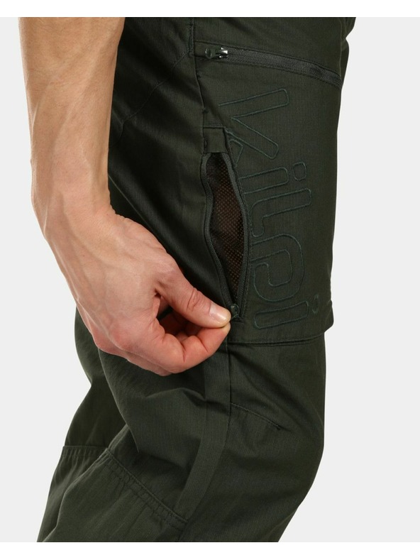 Kilpi Muške outdoor hlače Kilpi JASPER-M Tamno zelena