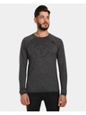 Kilpi Muško termodonje rublje s dugim rukavima Kilpi MAVORA TOP-M Tamnosiva