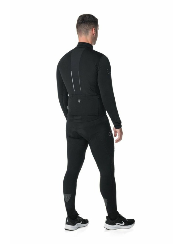 Kilpi Muški biciklistički dres dugih rukava Kilpi CAMPOS-M Crna