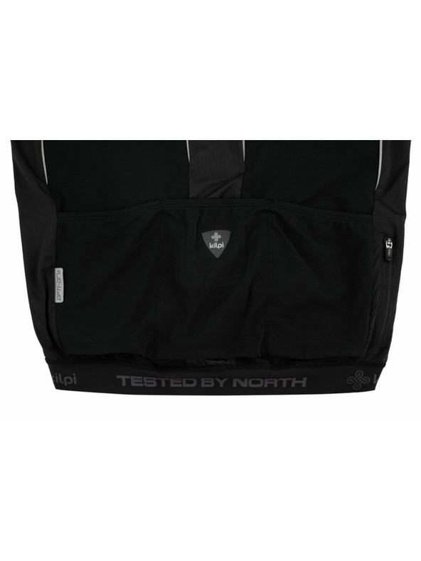 Kilpi Muški biciklistički dres dugih rukava Kilpi CAMPOS-M Crna