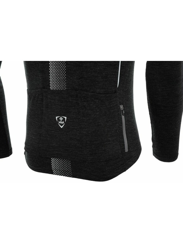 Kilpi Muški biciklistički dres dugih rukava Kilpi SONET-M Tamnosiva