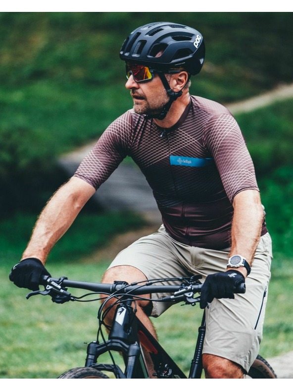 Kilpi Muški biciklistički dres Kilpi NERITO-M Tamnocrvena