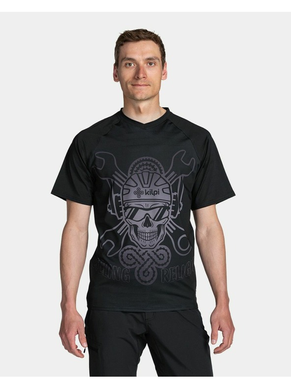 Kilpi Muški biciklistički dres Kilpi REMIDO-M Crna