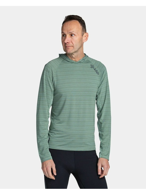 Kilpi Muška funkcionalna majica dugih rukava Kilpi AILEEN-M Tamno zelena