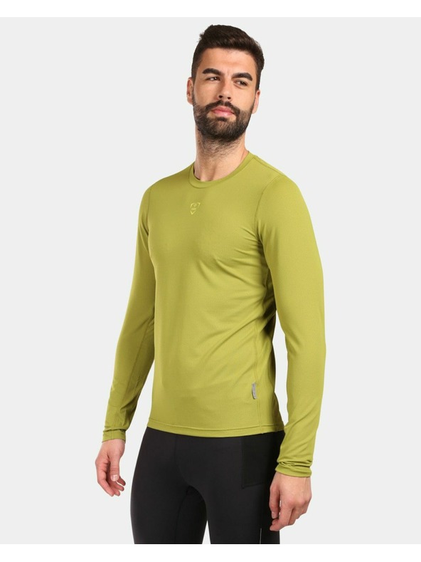 Kilpi Kilpi SPOLETO-M zelena funkcionalna majica dugih rukava za muškarce