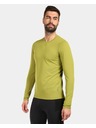 Kilpi Kilpi SPOLETO-M zelena funkcionalna majica dugih rukava za muškarce