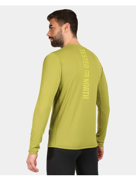 Kilpi Kilpi SPOLETO-M zelena funkcionalna majica dugih rukava za muškarce