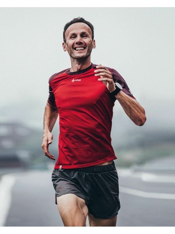Kilpi Muška tekaća majica Kilpi COOLER-M Crvena