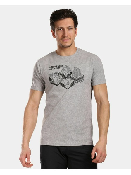 Kilpi Muška funkcionalna majica Kilpi GAROVE-M Svijetlo siva