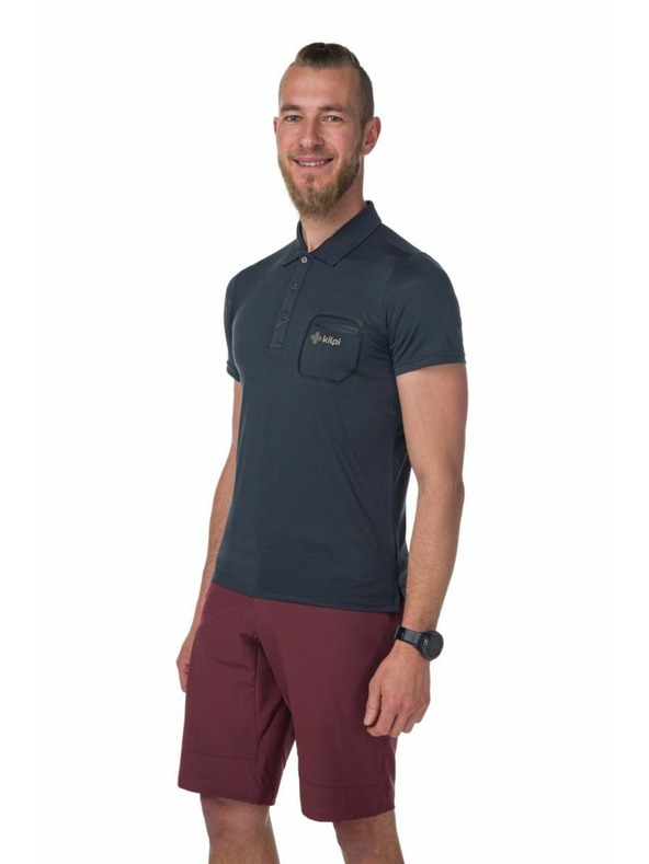 Kilpi Muška polo majica Kilpi GIVRY-M Tirkizna
