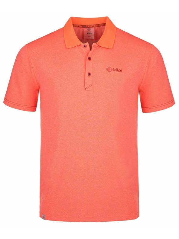 Kilpi Muška funkcionalna polo majica Kilpi COLLAR-M Koraljno crvena