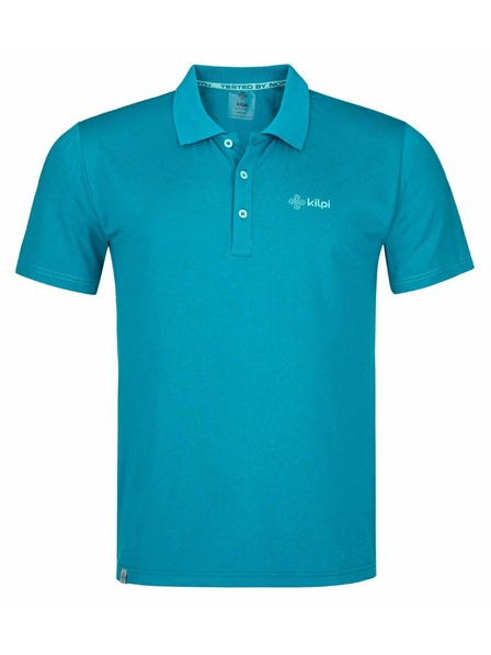 Kilpi Muška funkcionalna polo majica Kilpi COLLAR-M Tirkizna