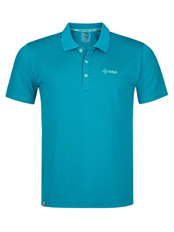 Kilpi Muška funkcionalna polo majica Kilpi COLLAR-M Tirkizna