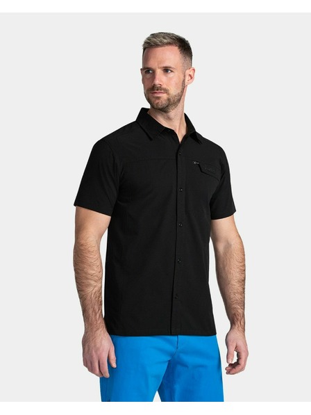 Kilpi Muška outdoor košulja Kilpi BOMBAY-M Crna